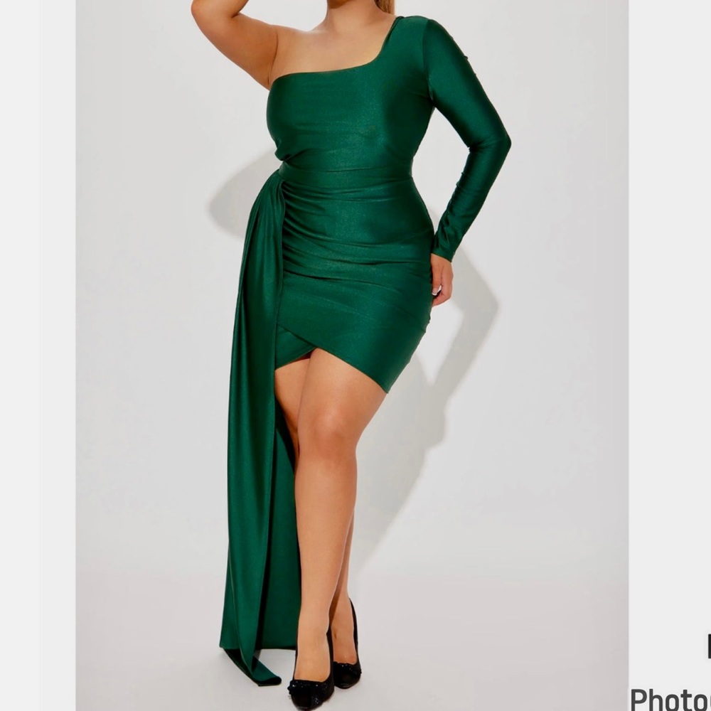 One Shoulder Mini Dress